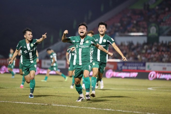 Bảng xếp hạng giải hạng Nhất Quốc gia 2024-2025 sau vòng 6
