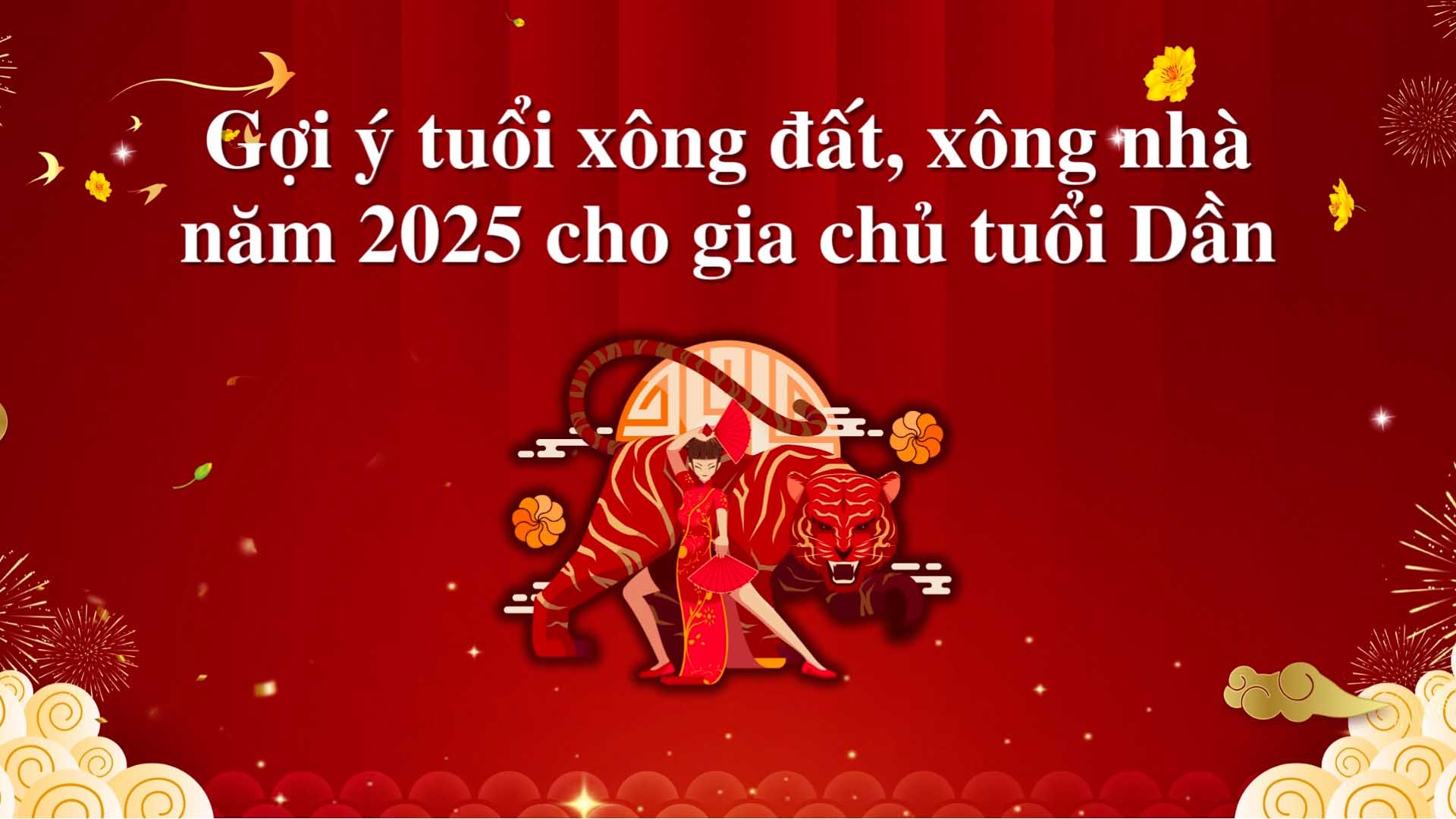 Suggested age to enter the house in 2025 for homeowners born in the year of the Tiger