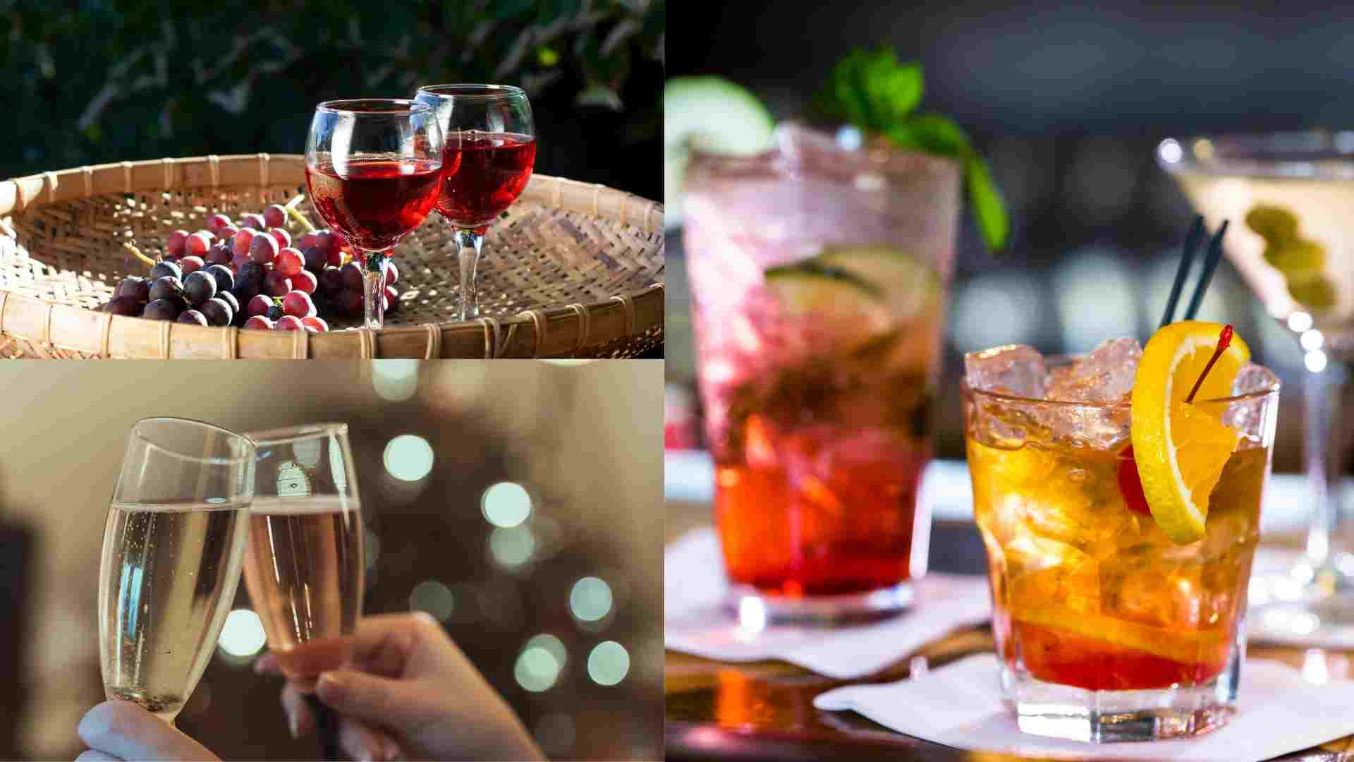 Some low-calorie alcoholic beverages help with weight loss. Graphics: Ha May