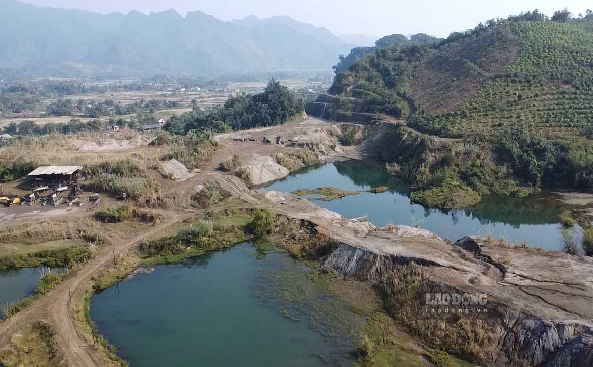 Nhiều mỏ khoáng sản hết hạn khai thác ở Tuyên Quang nhưng không thực hiện hoàn thổ.