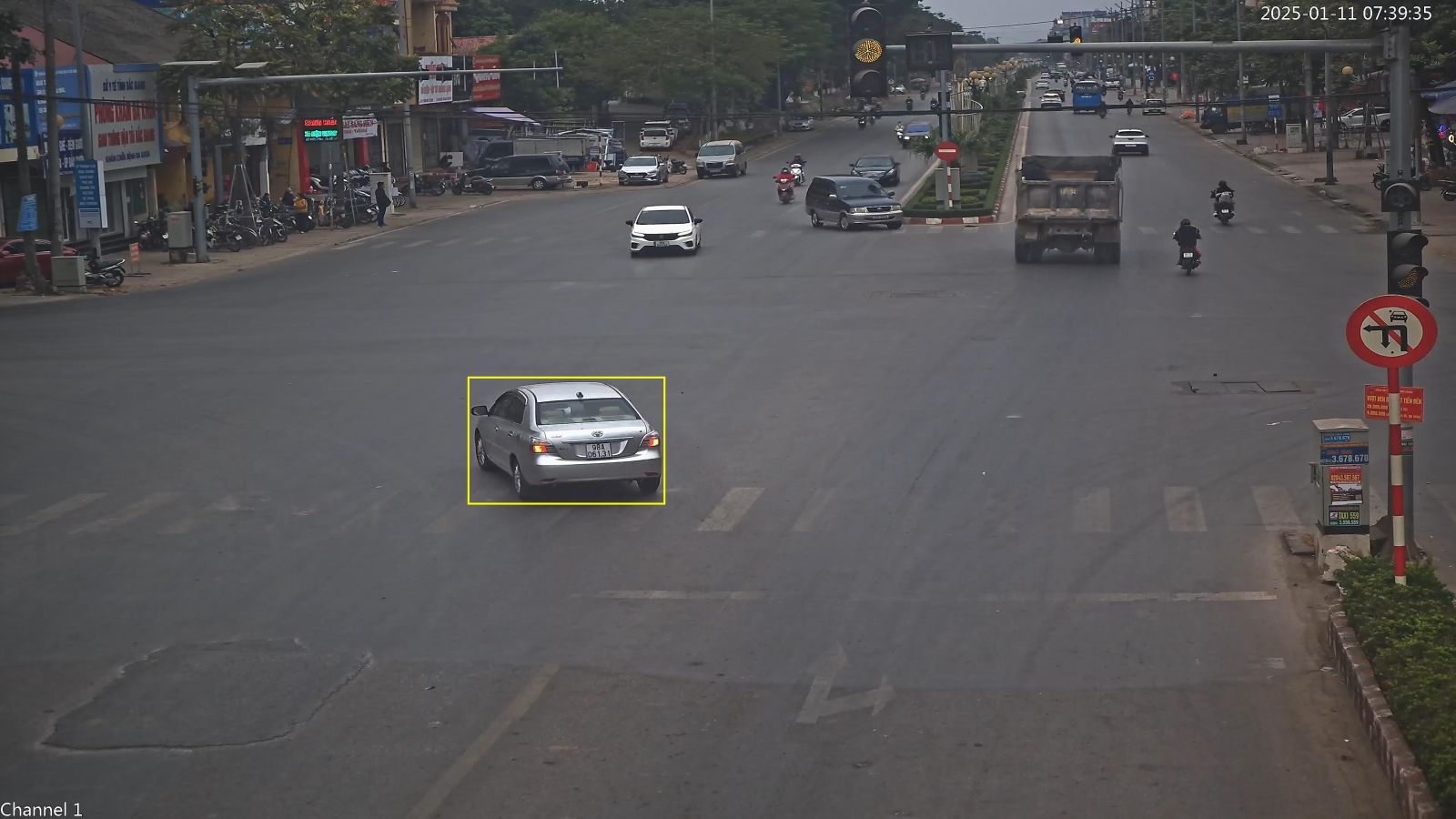 Car owner fined in Bac Giang. Photo: Bac Giang Police
