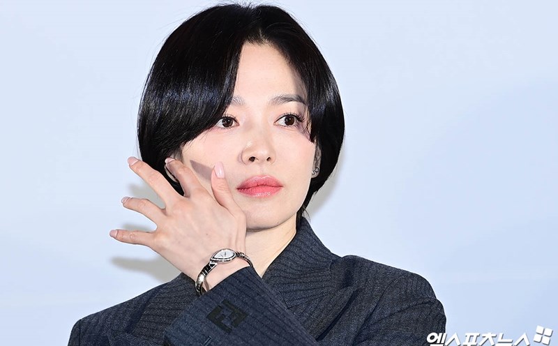 Song Hye Kyo at the press premiere of “Dark Nuns”. Photo: Naver