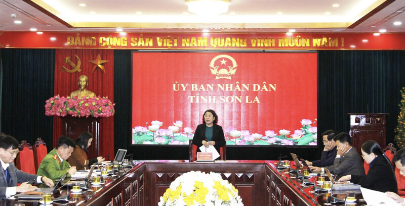 Son La province plans to rearrange departments and branches. Photo: Thuy Ngan