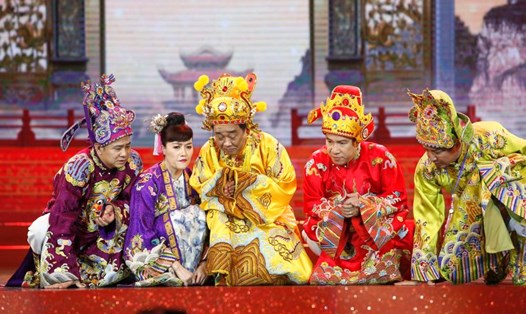 Hình ảnh tại Táo Quân 2025. Ảnh: Nhà sản xuất