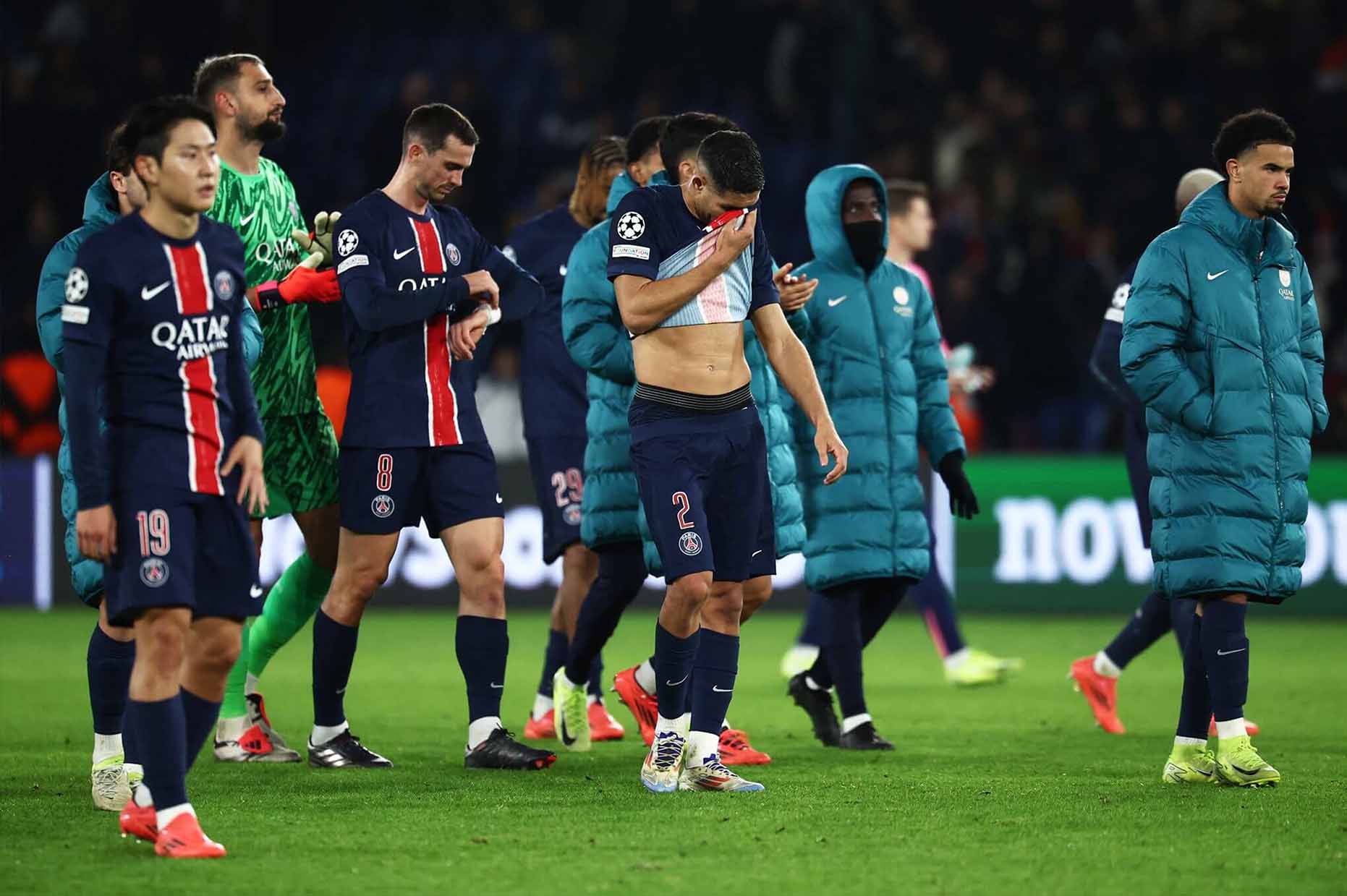 Se la cu soc neu PSG bi loai ngay tu vong phan hang Champions League. Anh: AFP