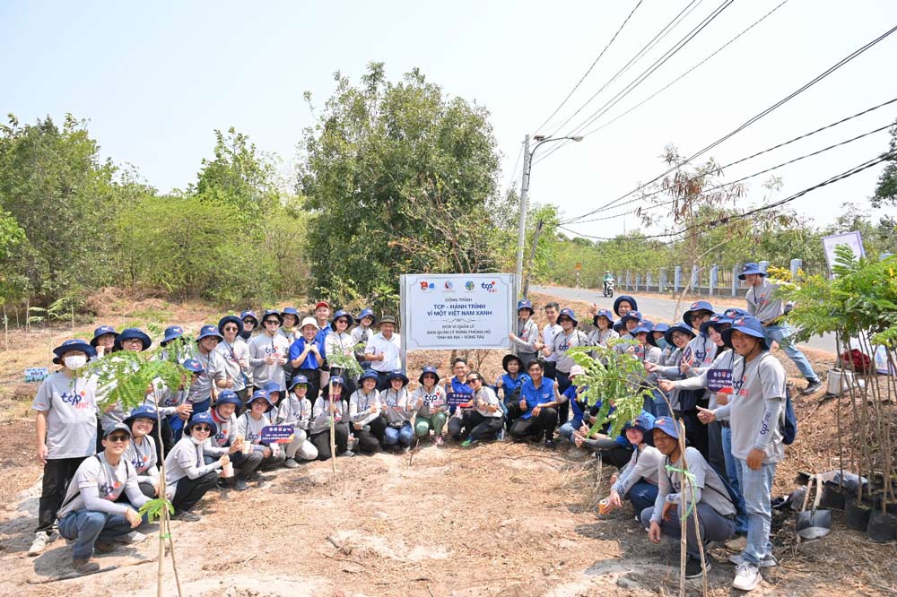TCP - Journey for a green Vietnam. Photo: Provided by DN