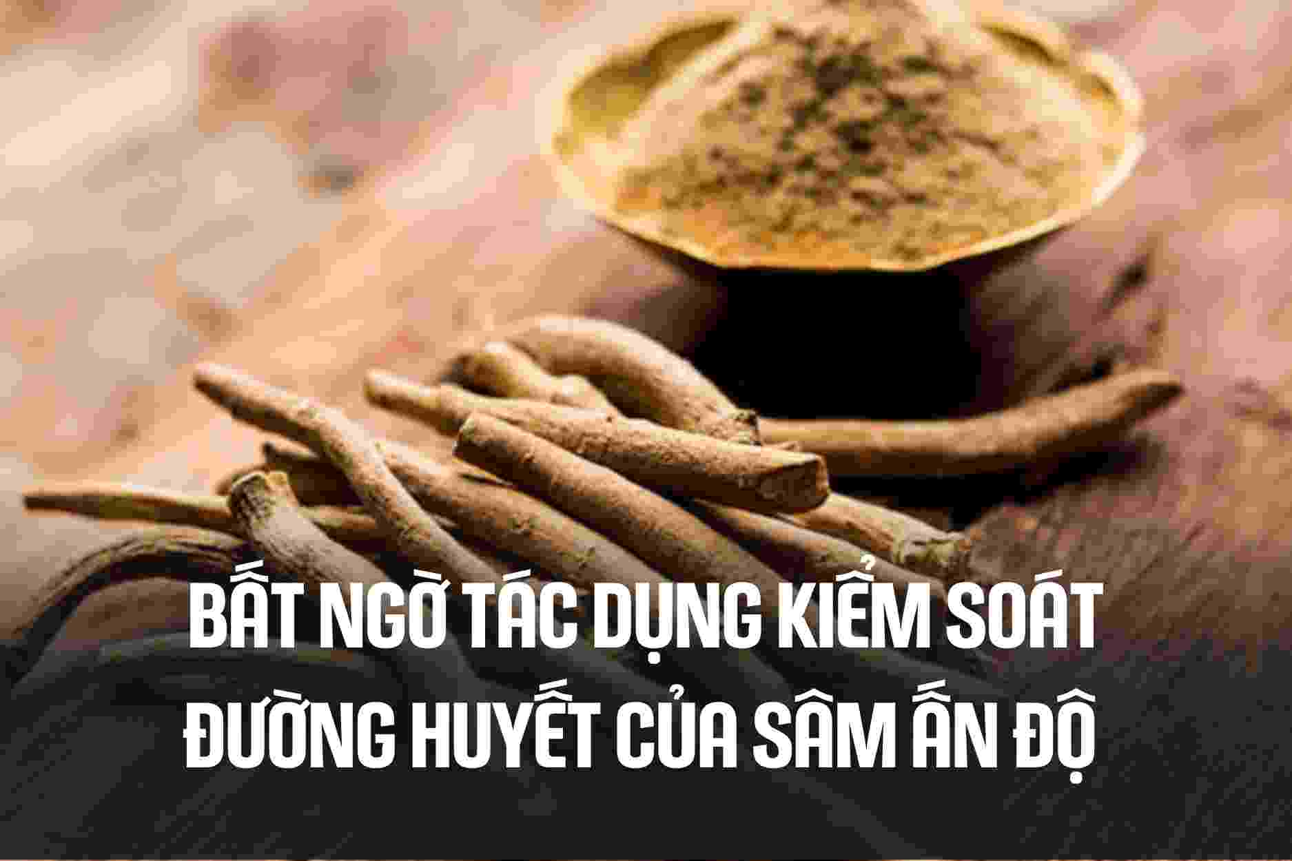 Surprising blood sugar control effects of Indian ginseng