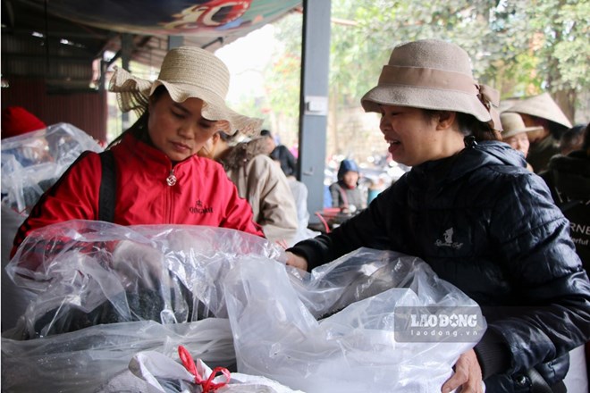 Nhộn nhịp phiên chợ chè lớn nhất Thái Nguyên dịp cận Tết