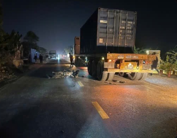 Accident scene. Photo: Hai Phong Traffic Safety Committee