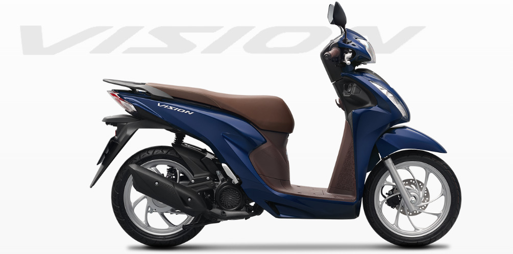 Honda Vision phien ban Cao Cap moi nhat. Anh: Honda.