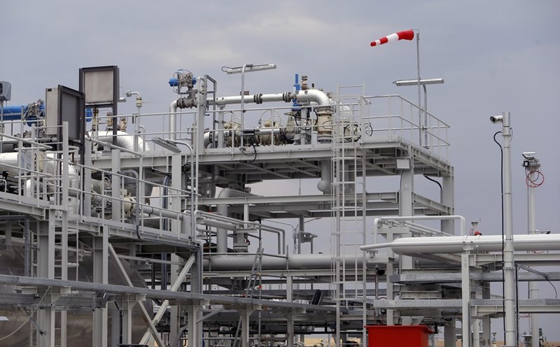 Gas development project in southeastern Romania. Photo: Xinhua