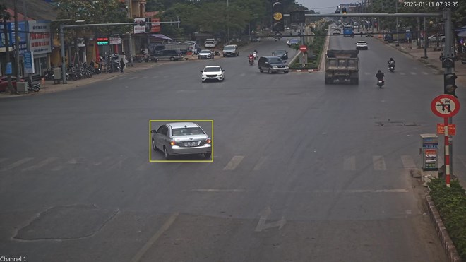 After 20 days from the date the fine notice is sent, if the car owner does not come, the police will send the information to the registration agency. Photo: Bac Giang Police