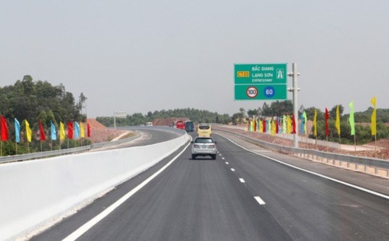 Bac Giang - Lang Son Expressway. Photo: Minh Hanh