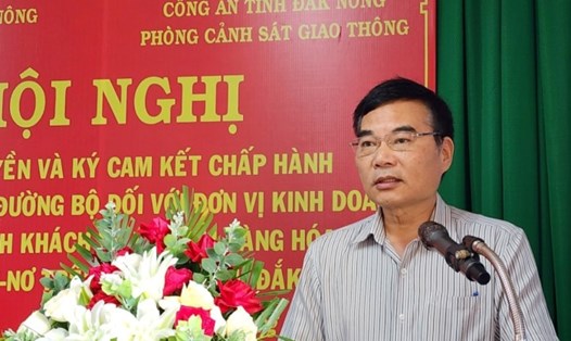 Ông Phạm Văn Mạnh - Phó Giám đốc Sở GTVT Đắk Nông - là một trong những cán bộ đăng ký nghỉ hưu trước tuổi. Ảnh: Ngọc Hùng