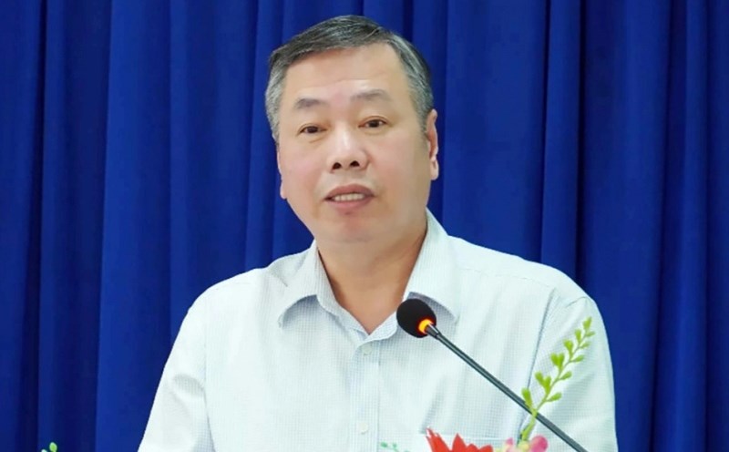 Mr. Huynh Anh Minh, Vice Chairman of Binh Phuoc Provincial People's Committee, was disciplined with a warning. Photo: Binhphuoc.gov.vn