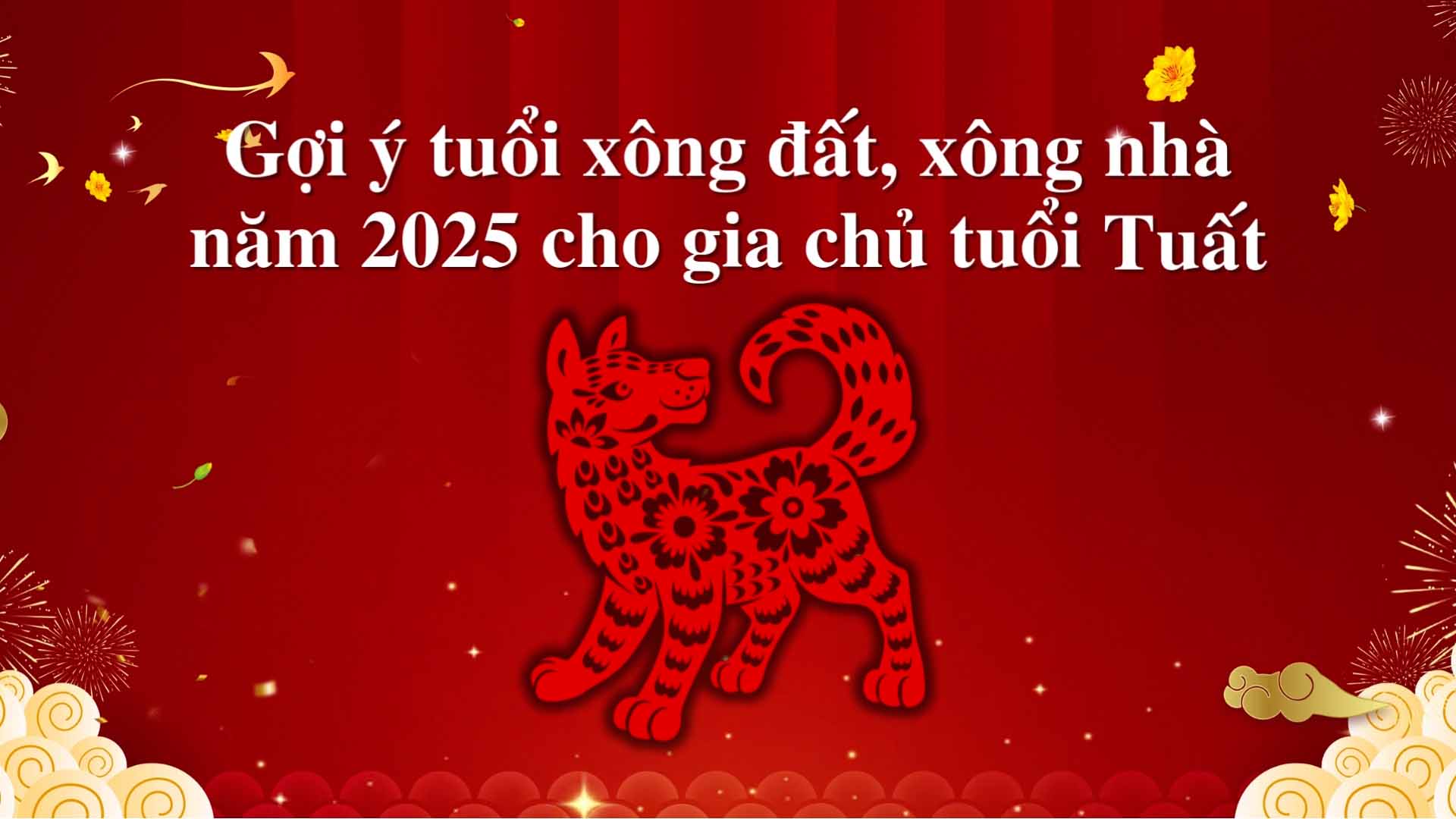 Suggested age to enter the house in 2025 for the homeowner born in the year of the Dog