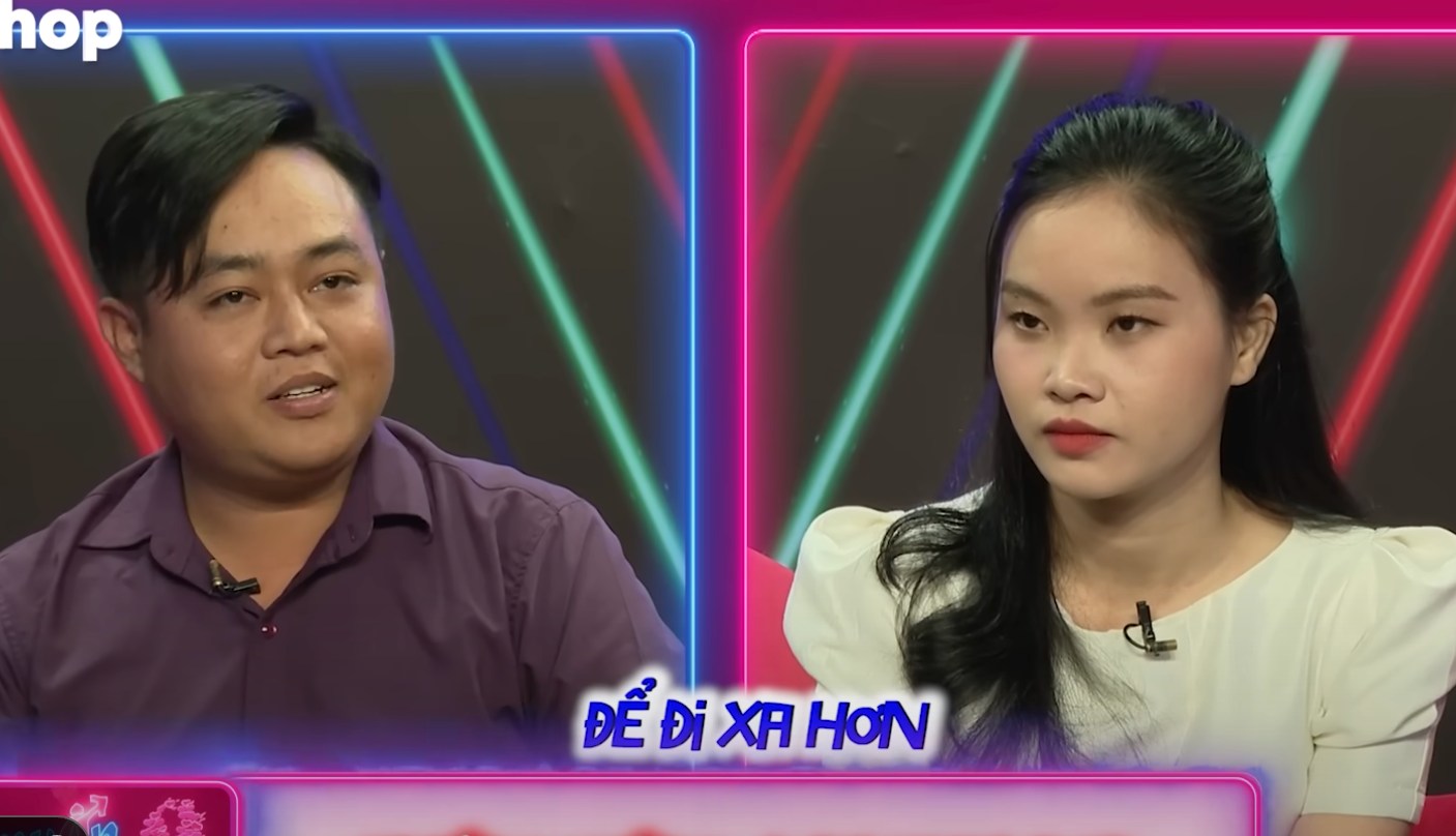 Couple at the show "You want to date". Photo: Producer.