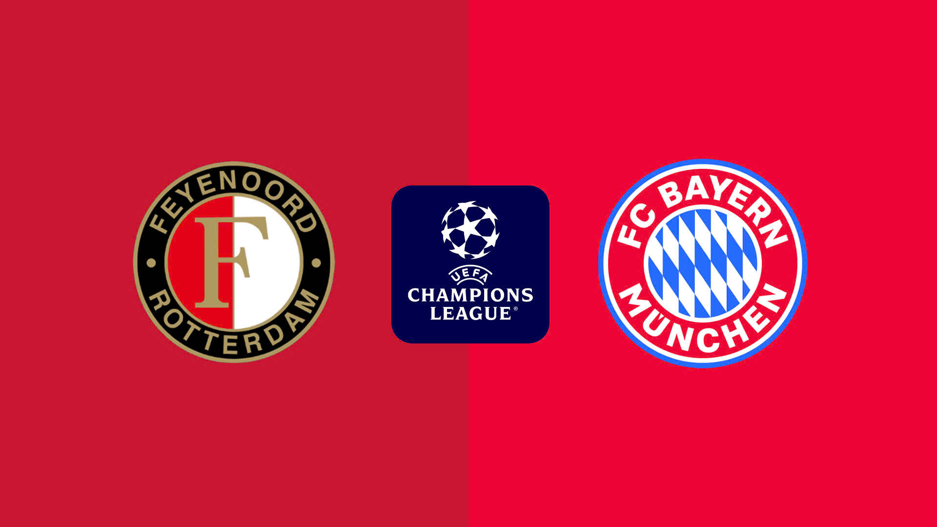 Feyenoord host Bayern Munich at home in the Champions League. Photo: DAZN