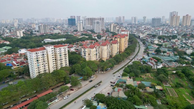 Toàn cảnh dự án Vành đai 2,5. Ảnh: Tùng Giang
