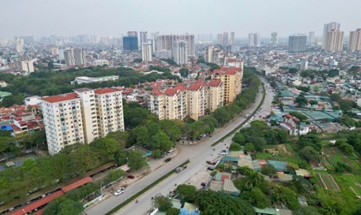 Toàn cảnh dự án Vành đai 2,5. Ảnh: Tùng Giang