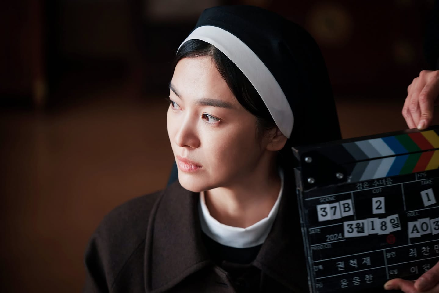Song Hye Kyo plays nun Junia in "Dark Nuns". Photo: Producer