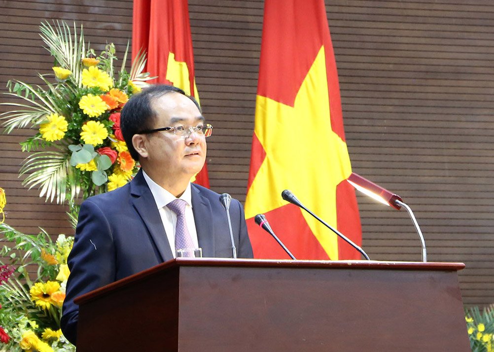 Deputy Minister of Home Affairs Vu Chien Thang, Chairman of the Ministry's Scientific Council. Photo: Ministry of Home Affairs