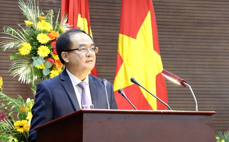 Deputy Minister of Home Affairs Vu Chien Thang, Chairman of the Ministry's Scientific Council. Photo: Ministry of Home Affairs
