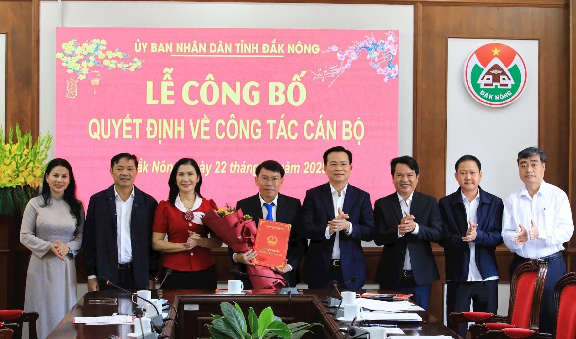 Mr. Tran Van Dieu is the Director of the Department of Natural Resources and Environment of Dak Nong province. Photo: Le Phuoc