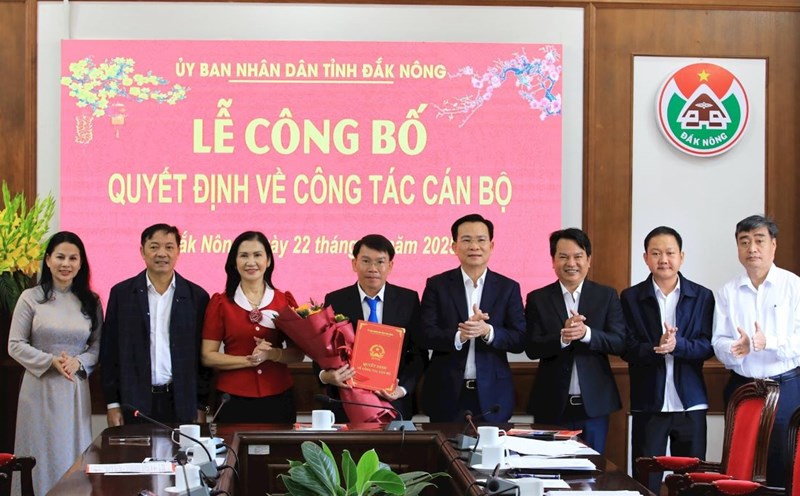 Mr. Tran Van Dieu is the Director of the Department of Natural Resources and Environment of Dak Nong province. Photo: Le Phuoc