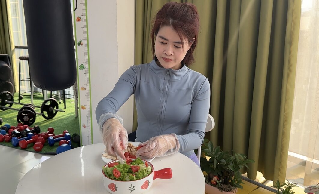 How to maintain weight during Tet. Photo: Lan Huong.