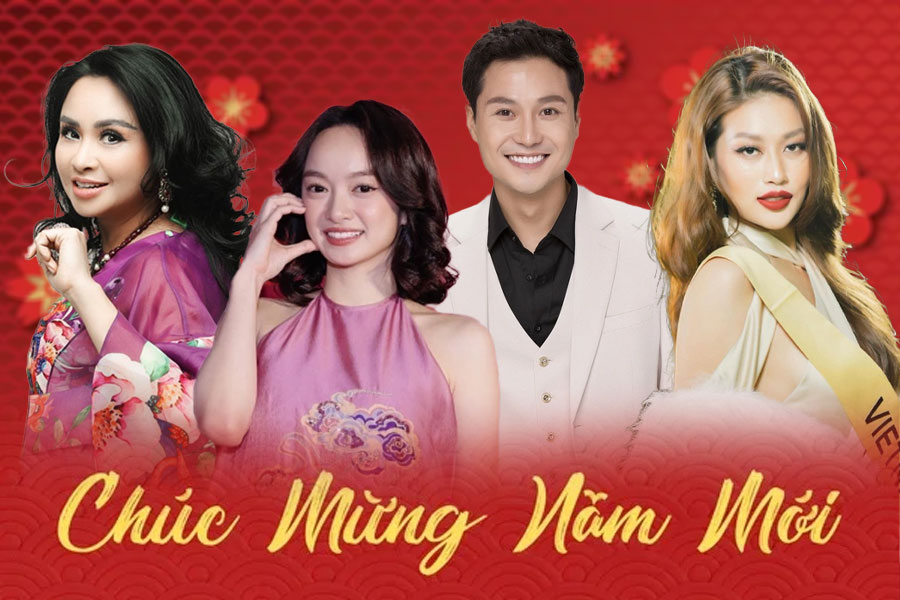 Kaity, Thanh Son and other stars wish Lao Dong Newspaper readers a Happy New Year