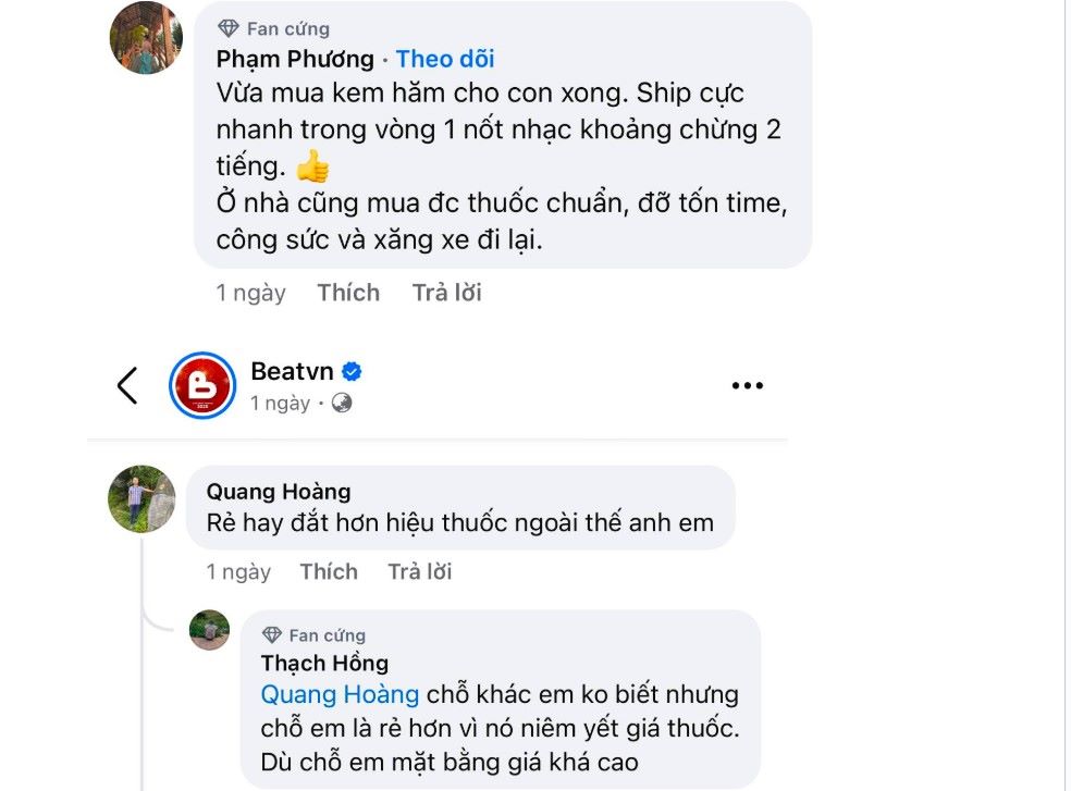 Tren mang xa hoi, nhieu nguoi dan cung rat hoan nghenh viec mua thuoc truc tuyen qua VNeID. Anh: Dang Van