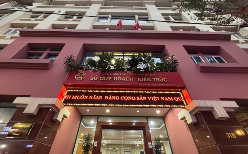 Hanoi Department of Planning and Architecture. Photo: Huong Nha