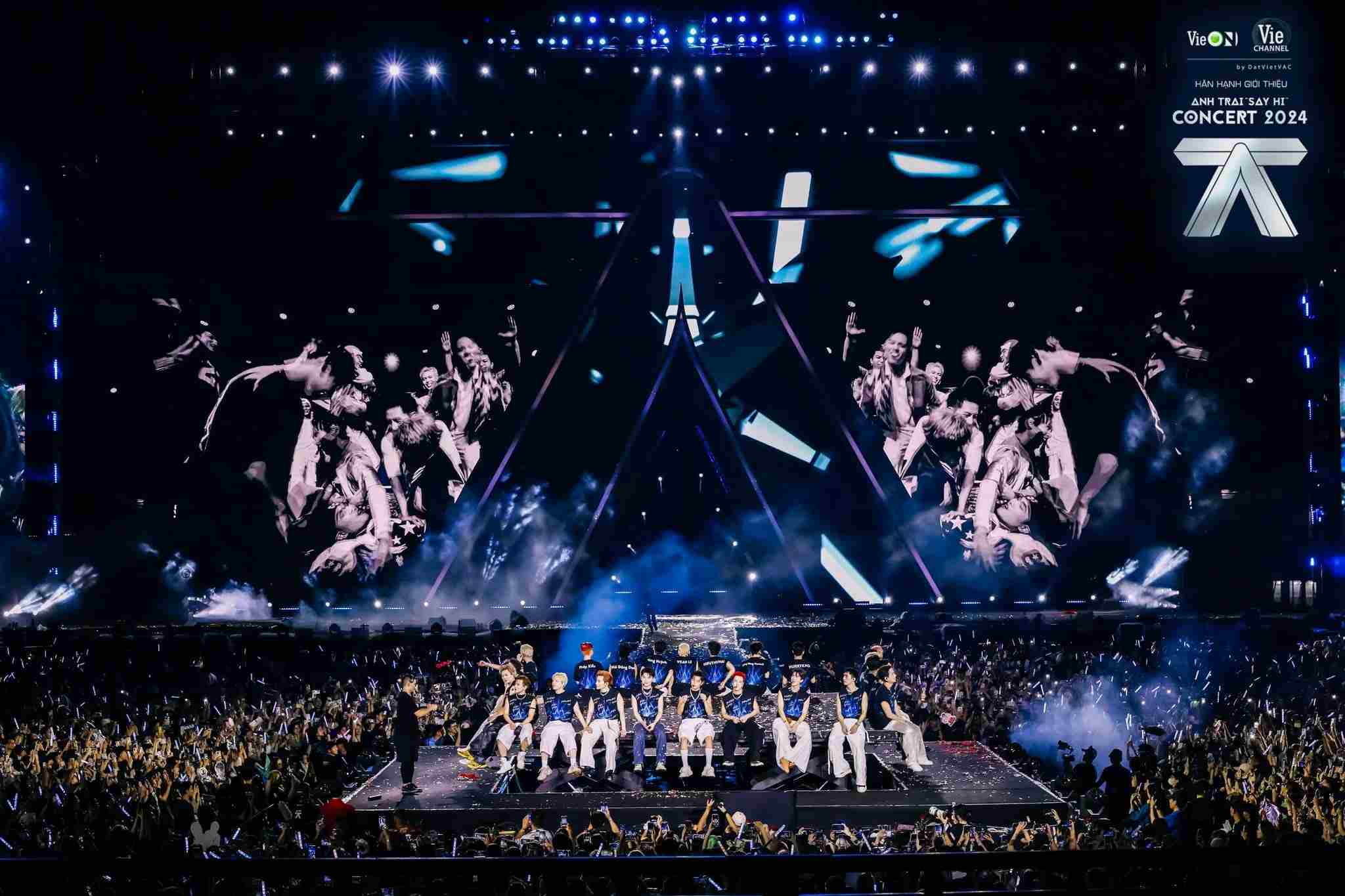 A series of large-scale music concerts continuously held at the end of 2024 created unprecedented ticket sales miracles. Photo: Producer