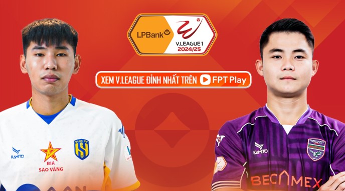 Song Lam Nghe An welcomes Binh Duong in round 11 of V.League 2024-2025. Photo: FPT Play