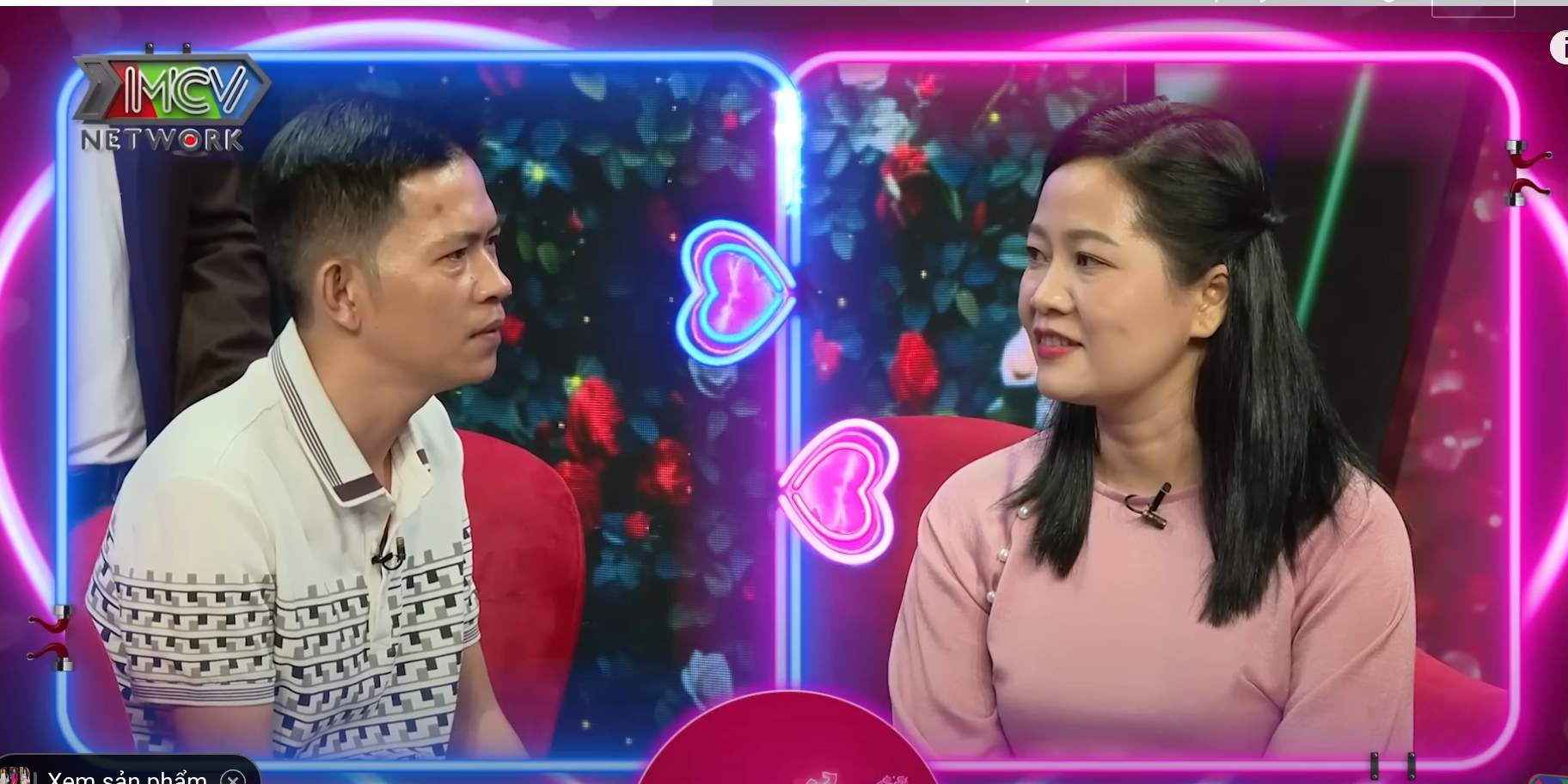 Couple at "You want to date". Photo: Producer.