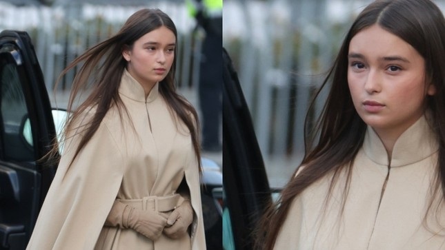 Arabella Kushner gay chu y vi ve ngoai xinh dep o tuoi 14. Anh: X