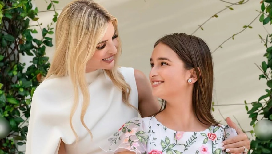 Ivanka Trump and her daughter. Photo: Instagram