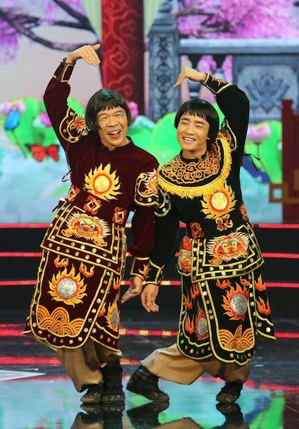 Do Duy Nam la mot trong nhung dien vien tre da nhieu nam lien tham gia Tao Quan. Du chua vuot qua duoc “cai bong” cua nhung nghe si ky cuu nhung anh cung phan nao ghi duoc dau an qua tung nam. Anh: VFC.
