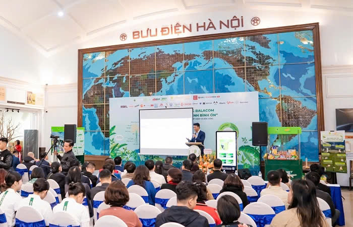 Su kien le ra mat ung dung Balacom duoc to chuc tai buu dien Ha Noi sang 18.1.2025. Anh: Balance Distributions