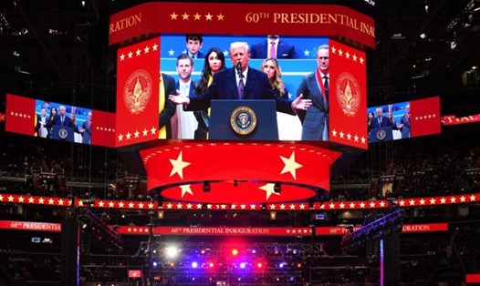 Tổng thống Mỹ Donald Trump muốn giải quyết xung đột Nga-Ukraina trong 100 ngày sau khi nhậm chức. Ảnh: Xinhua