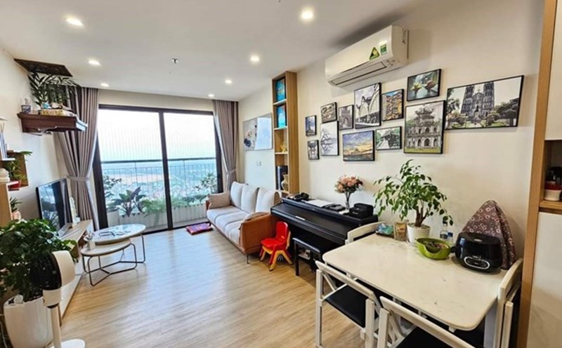 The real estate segment of apartments has been continuously increasing in price recently. Illustration photo: Thu Giang