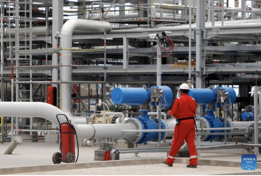 EU gas reserves are currently at around 59%. Illustration photo: Xinhua