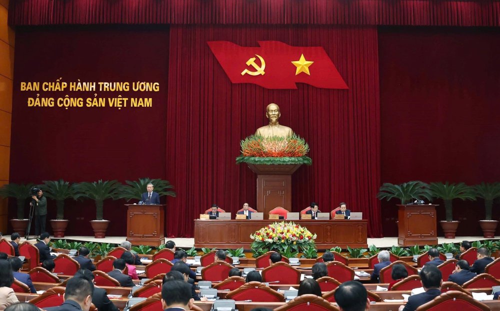 The 13th Party Central Committee Conference opened on January 23, 2025. Photo: VNA