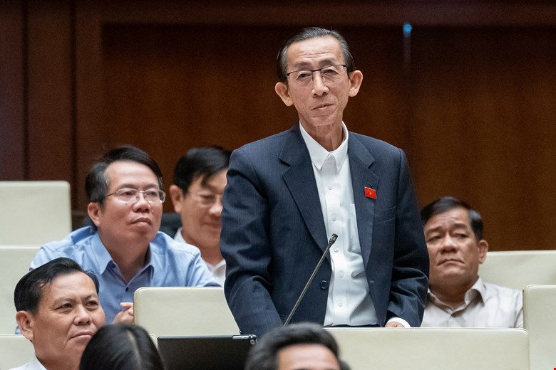 Delegate Tran Hoang Ngan - Ho Chi Minh City National Assembly Delegation. Photo: Quochoi.vn