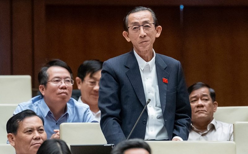 Delegate Tran Hoang Ngan - Ho Chi Minh City National Assembly Delegation. Photo: Quochoi.vn