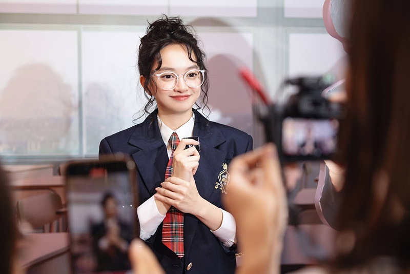 Actress Kaity Nguyen. Photo: Film crew.