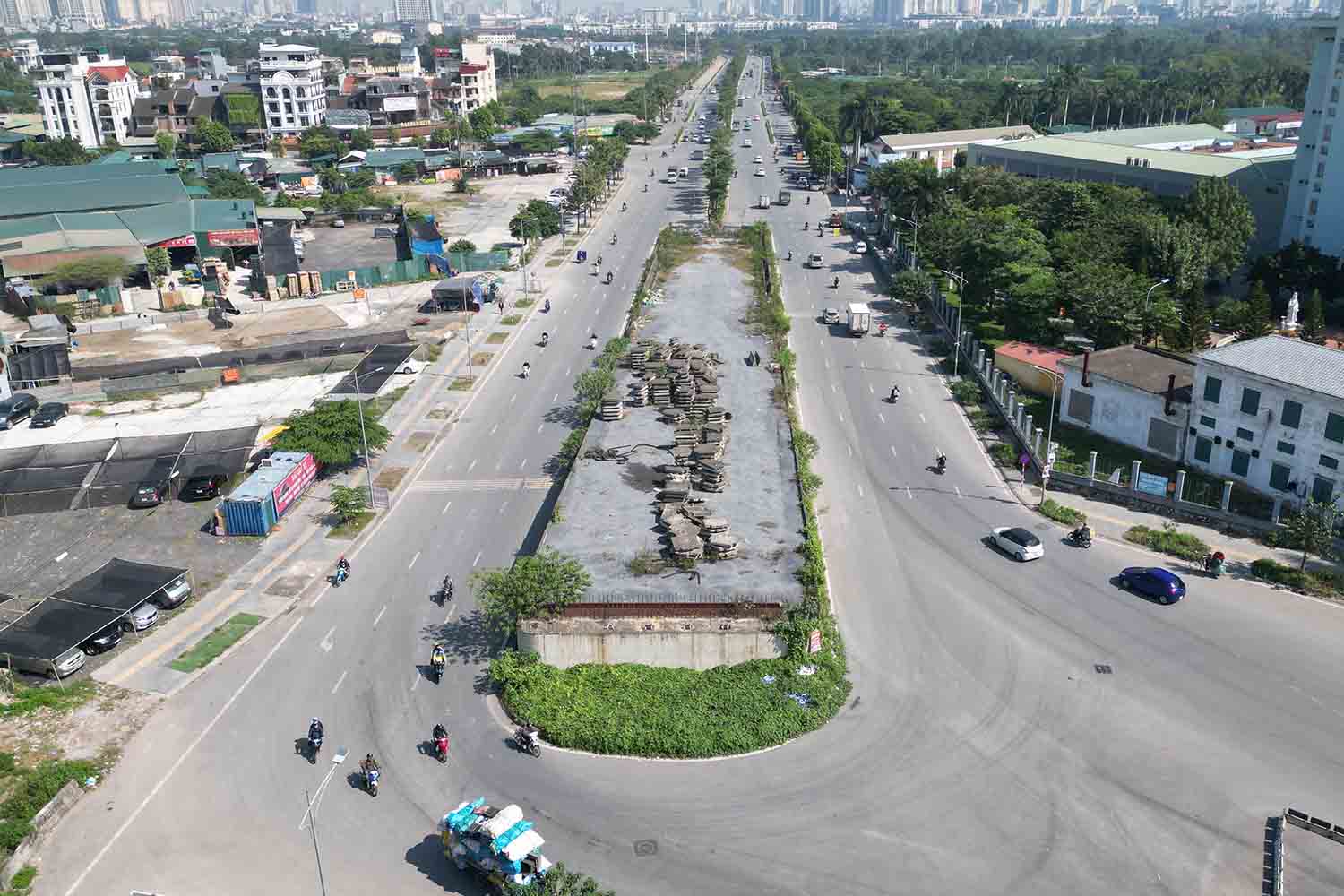 Tình hình hiện tại của nút giao Phạm Tu - Xa La