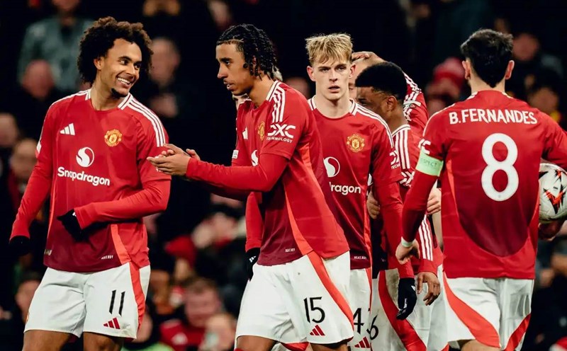 Man United won a hard-fought victory over Rangers. Photo: MUFC