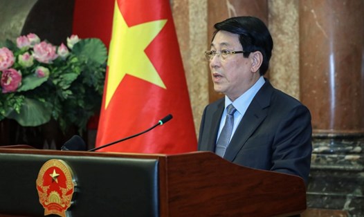 Chủ tịch nước Lương Cường vừa ký quyết định truy tặng danh hiệu “Anh hùng lực lượng vũ trang nhân dân” cho 8 cá nhân. Ảnh: Văn phòng Chủ tịch nước